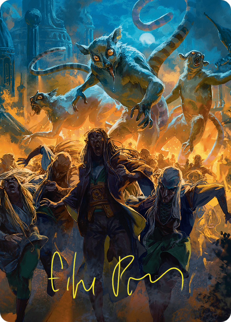 Preposterous Proportions Art Card (43/54) (Gold-Stamped Signature) [Foundations Art Series] | Good Games Modbury