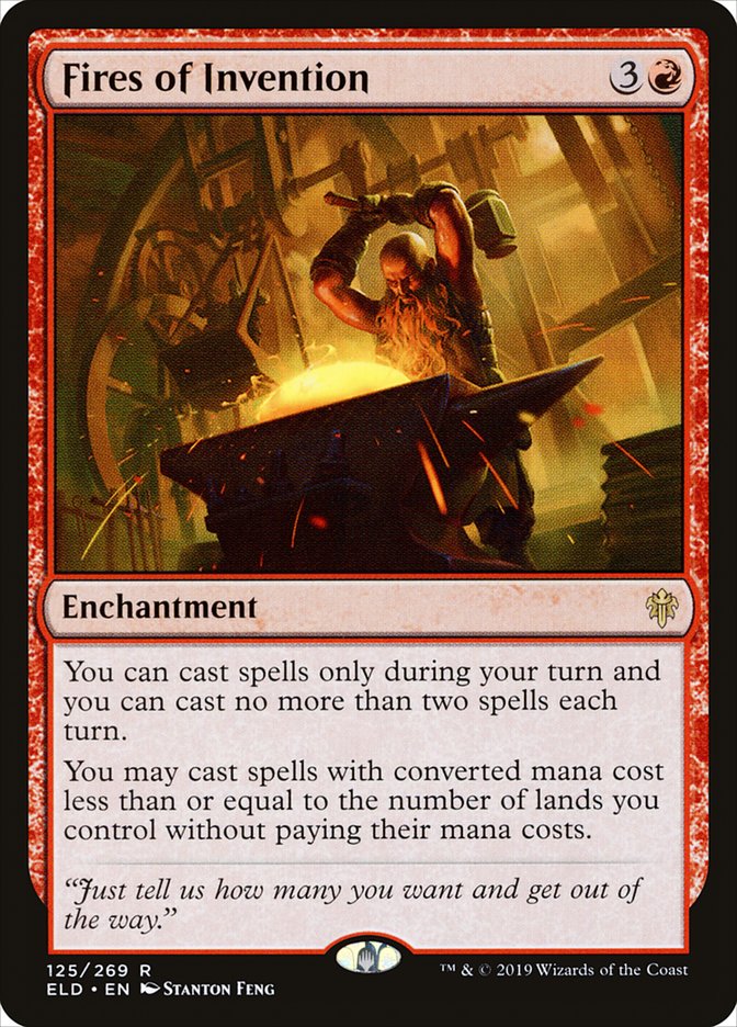Fires of Invention 125/269 (Throne of Eldraine)  | Good Games Modbury