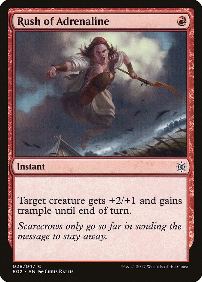 Rush of Adrenaline 28/47 (Explorers of Ixalan)  | Good Games Modbury