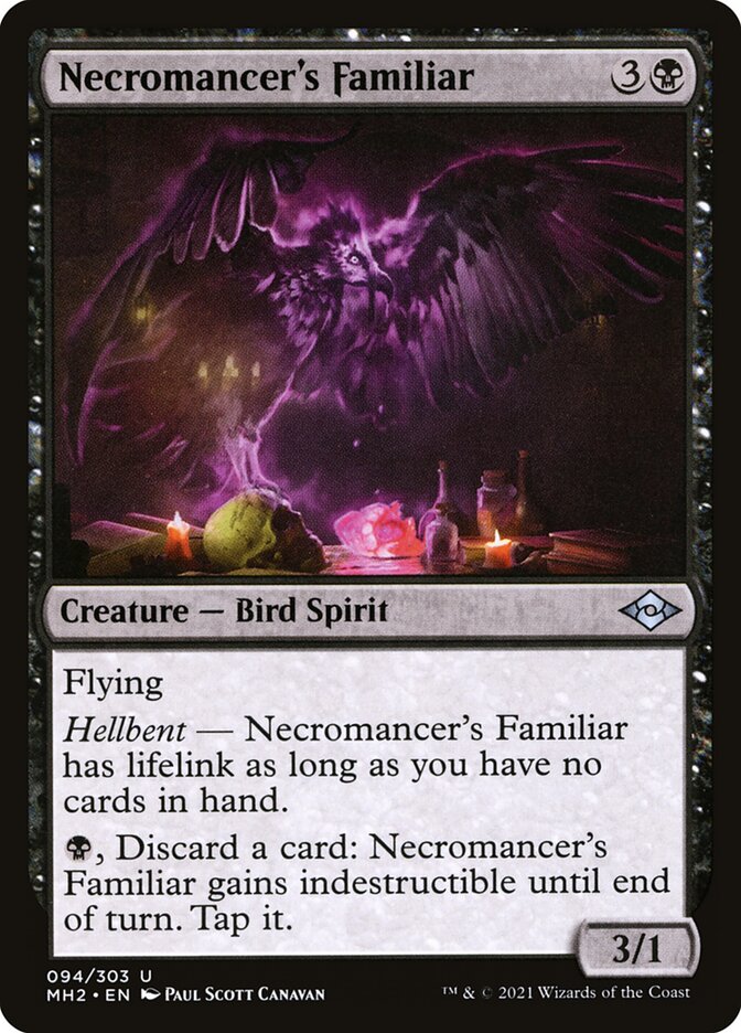 Necromancer's Familiar 94/303 (Modern Horizons 2)  - Foil | Good Games Modbury