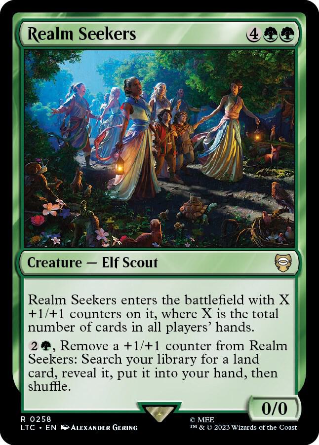 Realm Seekers 258 (Commander: The Lord of the Rings: Tales of Middle-earth)  | Good Games Modbury