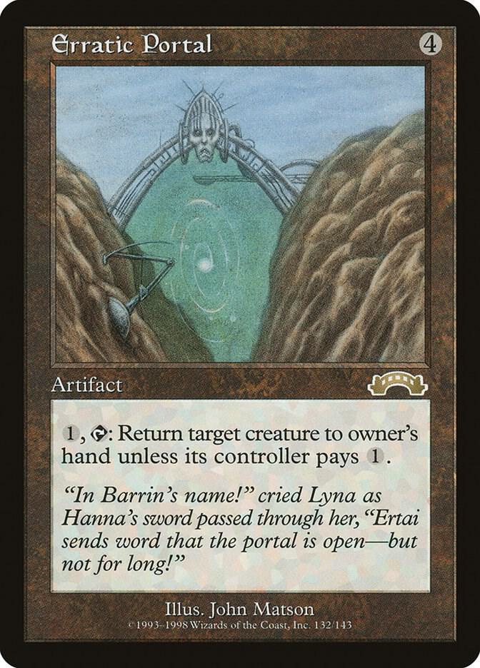 Erratic Portal 132/143 (Exodus)  | Good Games Modbury