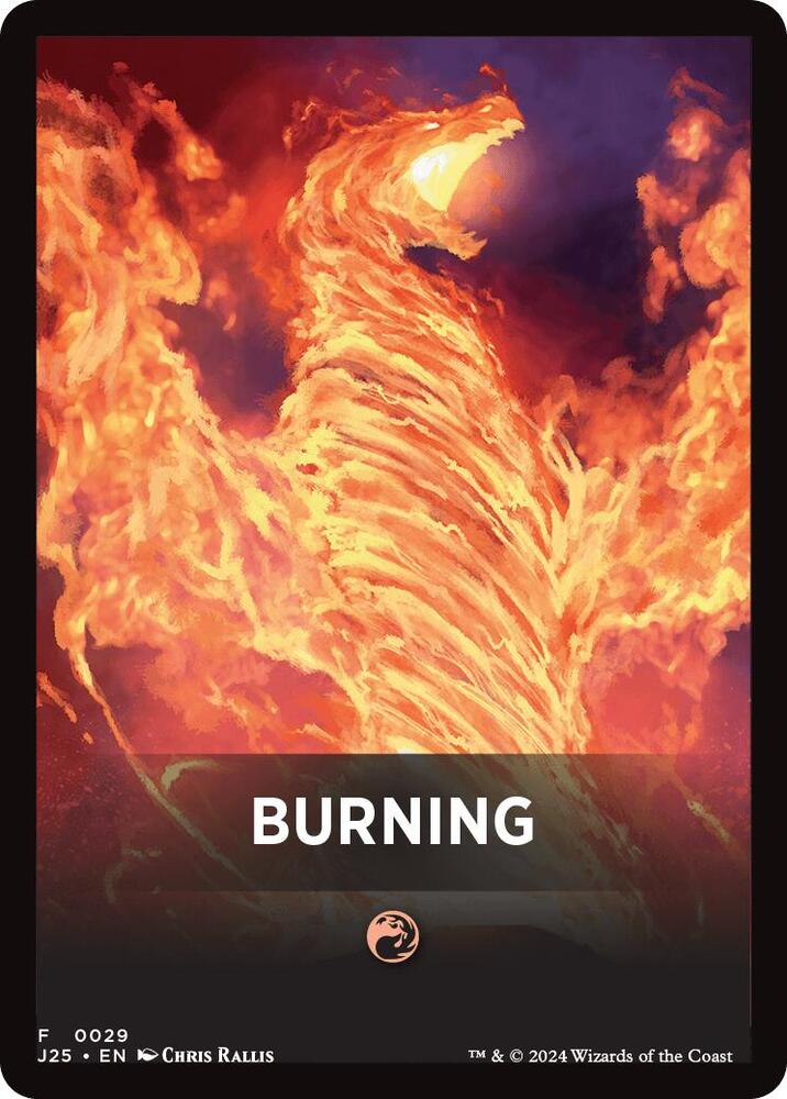 Burning Theme Card 29 (Foundations Jumpstart)  | Good Games Modbury