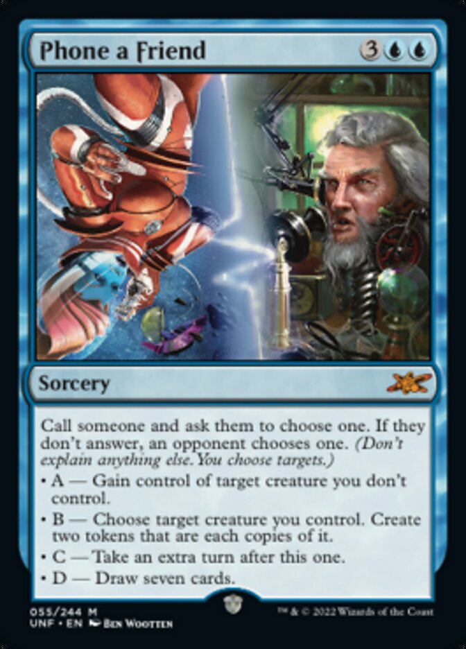 Phone a Friend [Unfinity] | Good Games Modbury