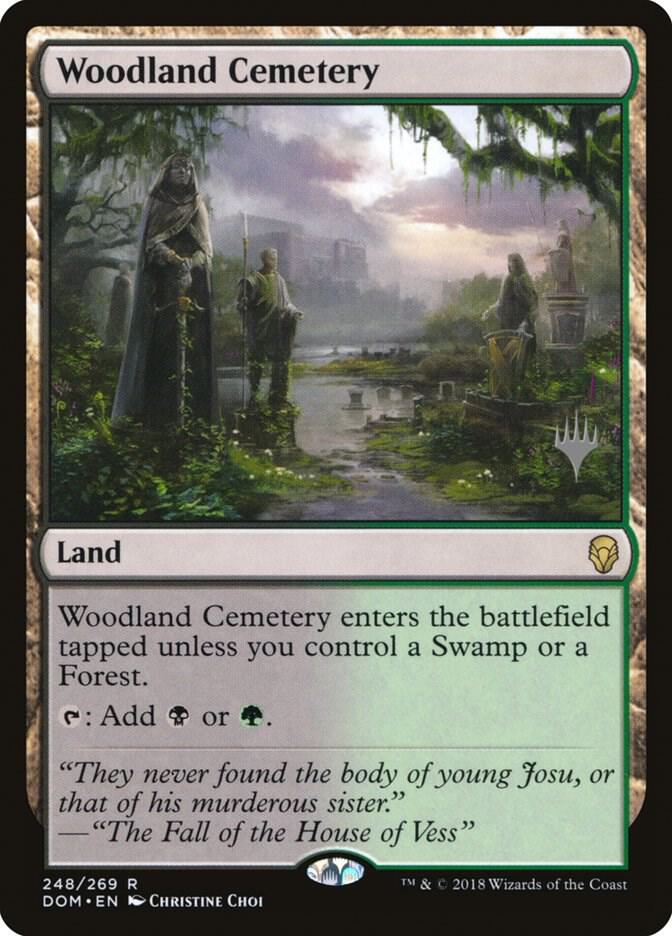 Woodland Cemetery 248 (Promo Pack: Core Set 2020)  - Foil | Good Games Modbury