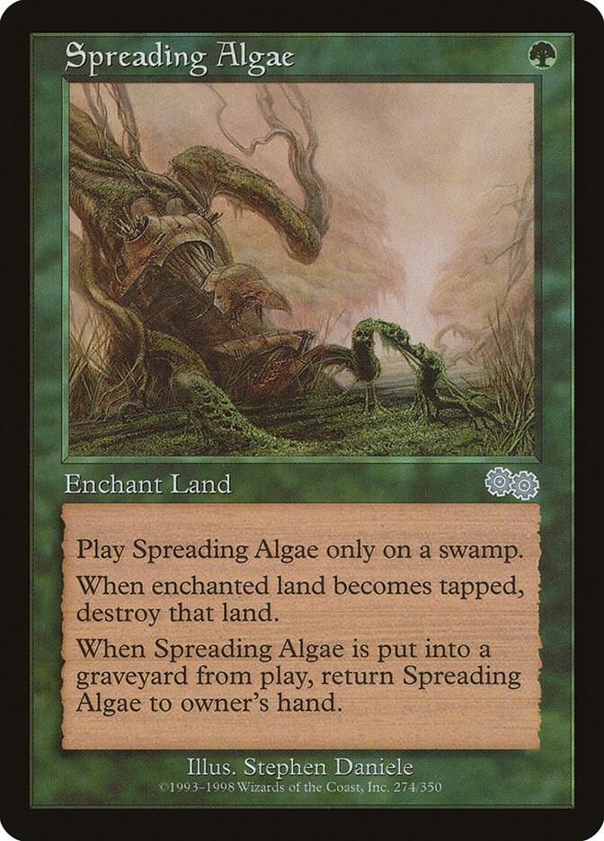 Spreading Algae 274/350 (Urza's Saga)  | Good Games Modbury
