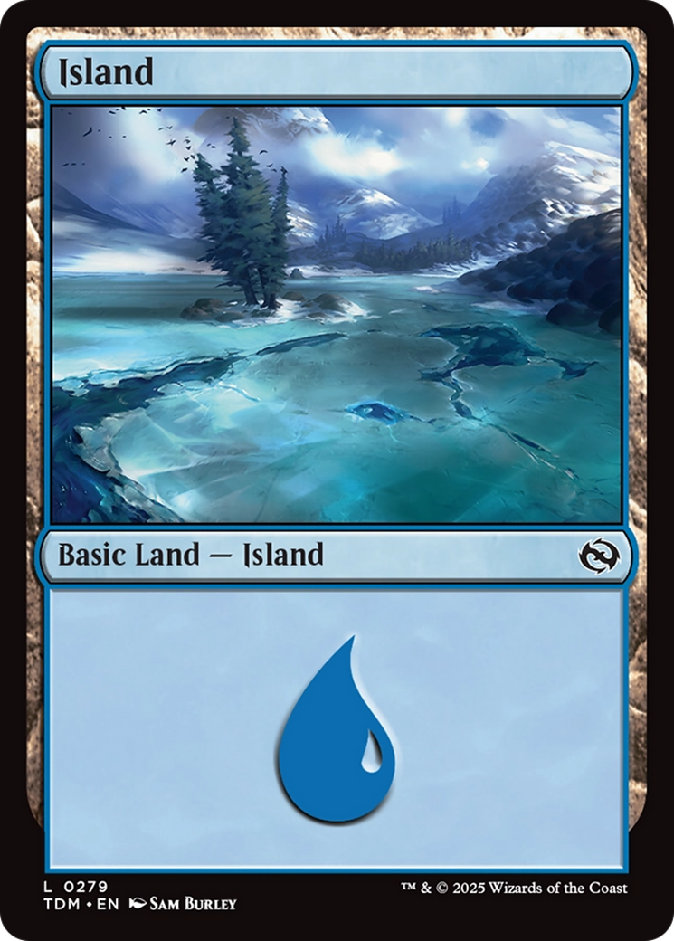Island (0279) [Tarkir: Dragonstorm] | Good Games Modbury