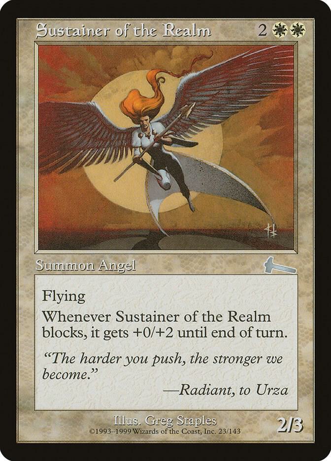 Sustainer of the Realm 23/143 (Urza's Legacy)  - Foil | Good Games Modbury
