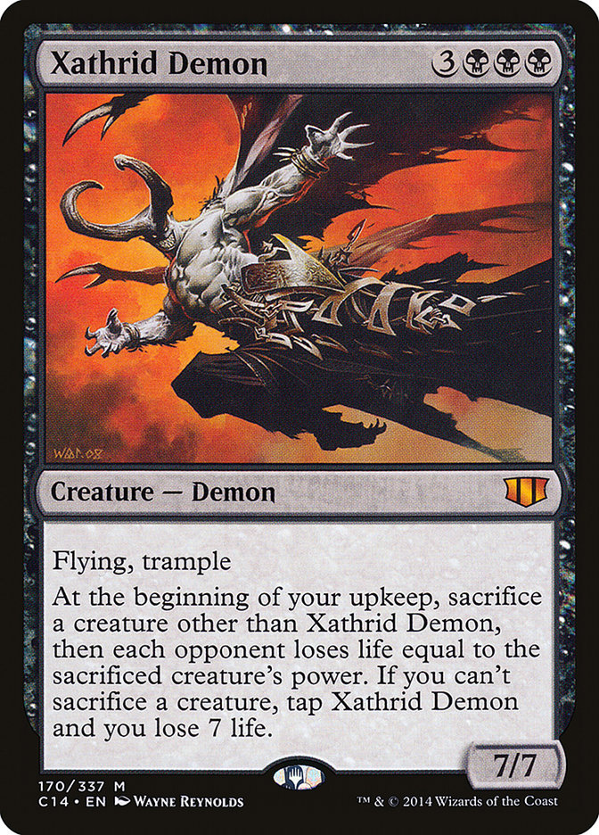 Xathrid Demon 170/337 (Commander 2014)  | Good Games Modbury