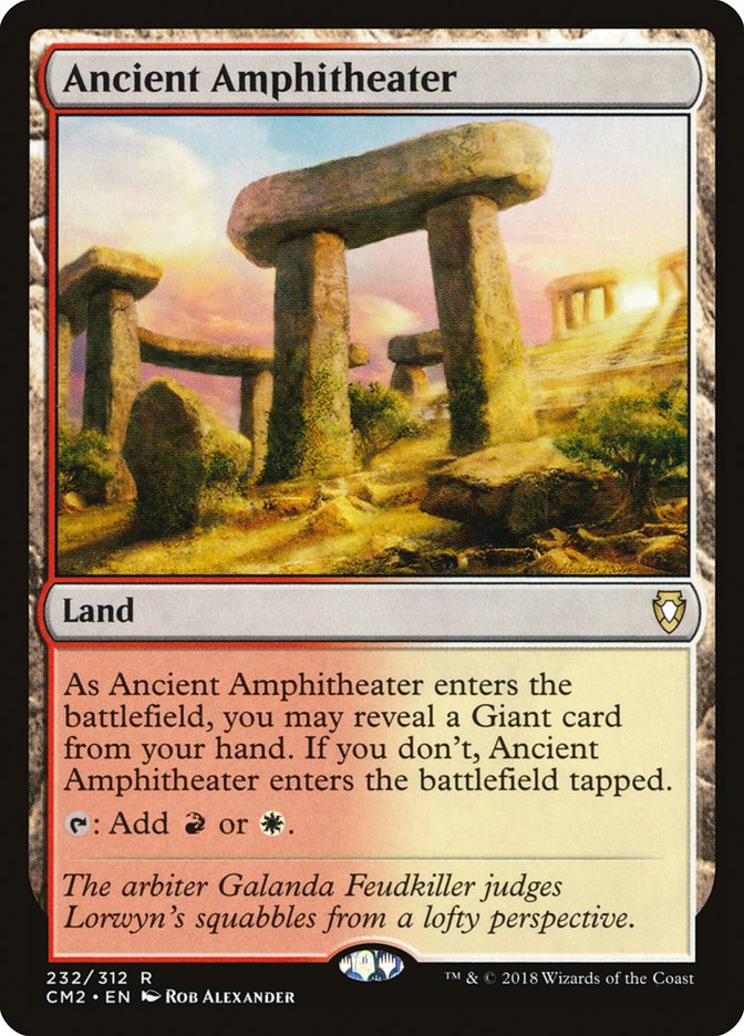 Ancient Amphitheater 232/312 (Commander Anthology Volume II)  | Good Games Modbury