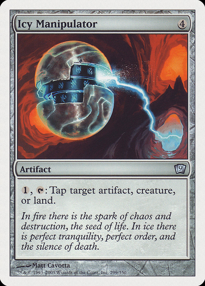 Icy Manipulator (9th Edition) [Oversize Cards] | Good Games Modbury