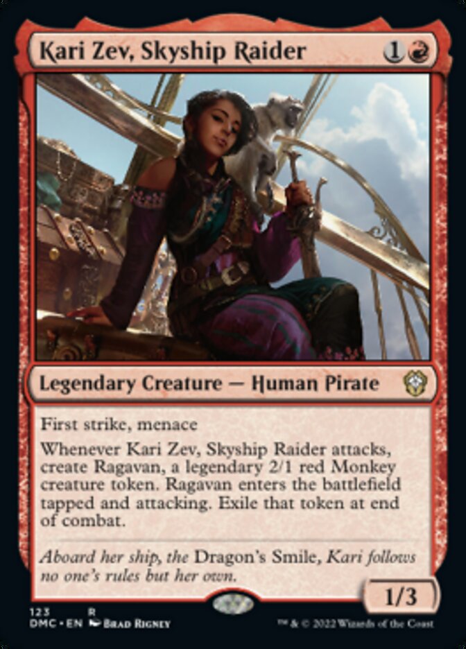 Kari Zev, Skyship Raider [Dominaria United Commander] | Good Games Modbury