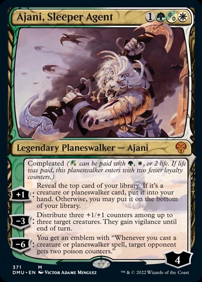 Ajani, Sleeper Agent (Showcase) [Dominaria United] | Good Games Modbury