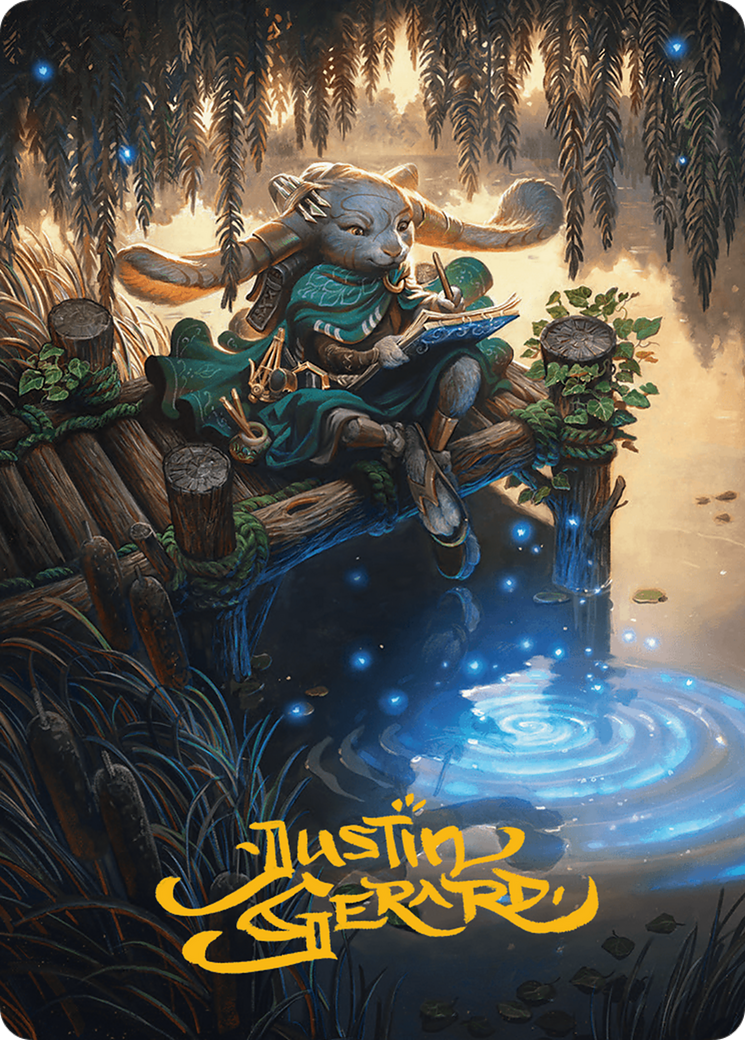 Tamiyo, Field Researcher Art Card (Gold-Stamped Signature) [Bloomburrow Art Series] | Good Games Modbury