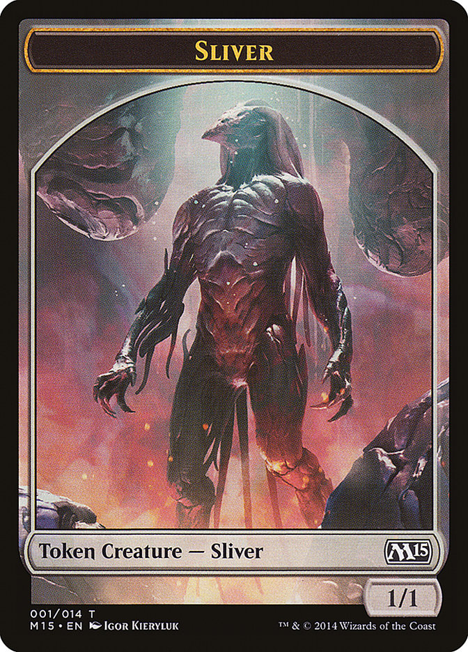 Sliver Token [Magic 2015 Tokens] | Good Games Modbury