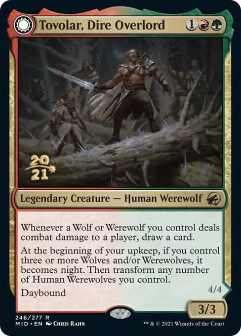 Tovolar Dire Overlord 246 (Prerelease Cards)  - Foil | Good Games Modbury