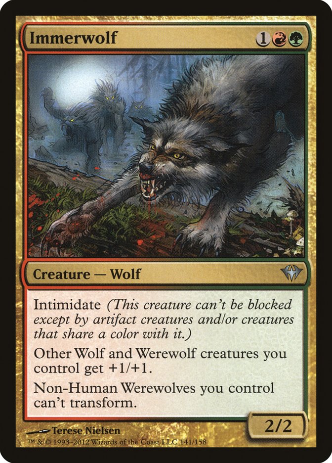 Immerwolf 141 (Dark Ascension)  - Foil | Good Games Modbury