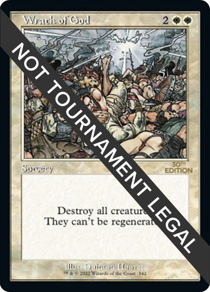 Wrath of God Retro Frame 342/594 (30th Anniversary Edition)  | Good Games Modbury