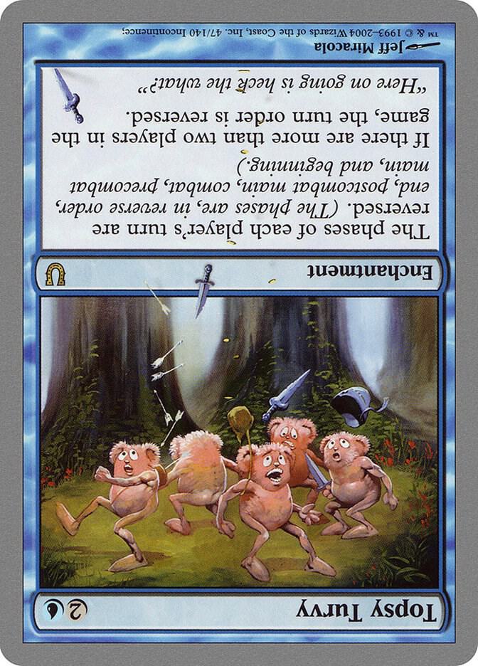 Topsy Turvy 47/140 (Unhinged)  - Foil | Good Games Modbury