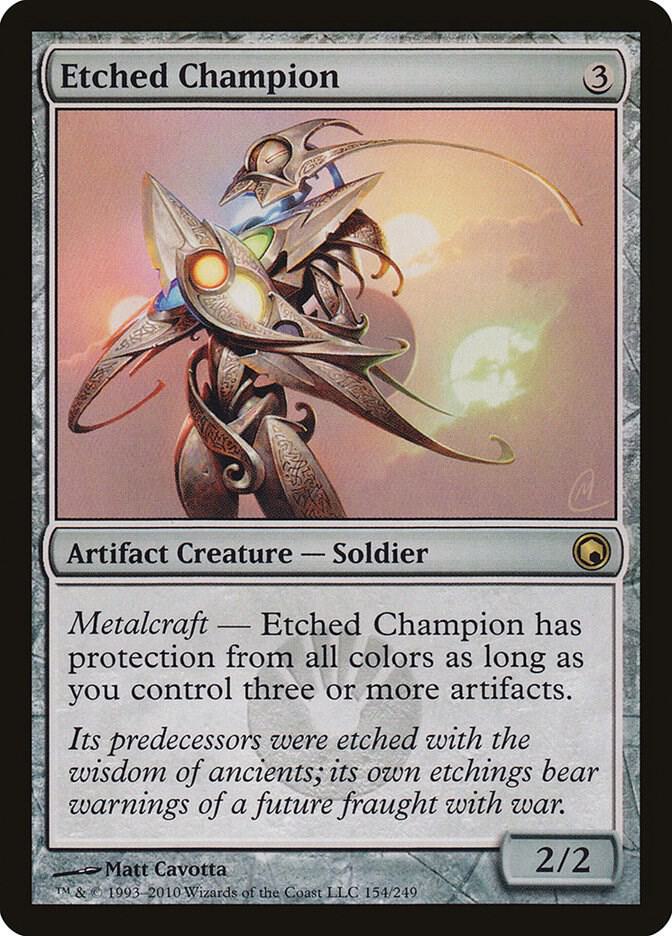 Etched Champion 154/249 (Scars of Mirrodin)  | Good Games Modbury