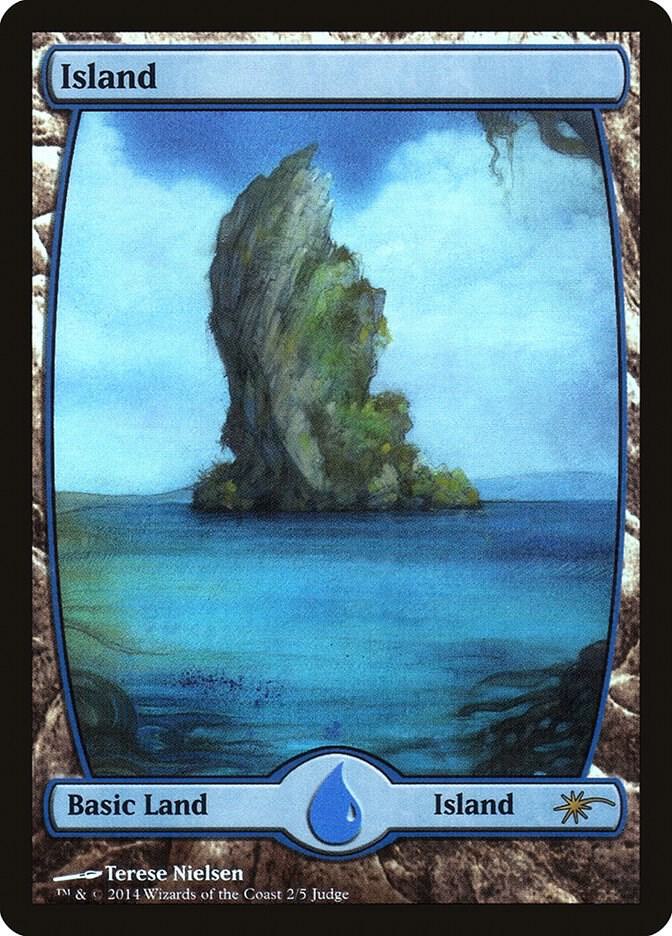 Island 2 (Judge Promos)  - Full Art Foil | Good Games Modbury