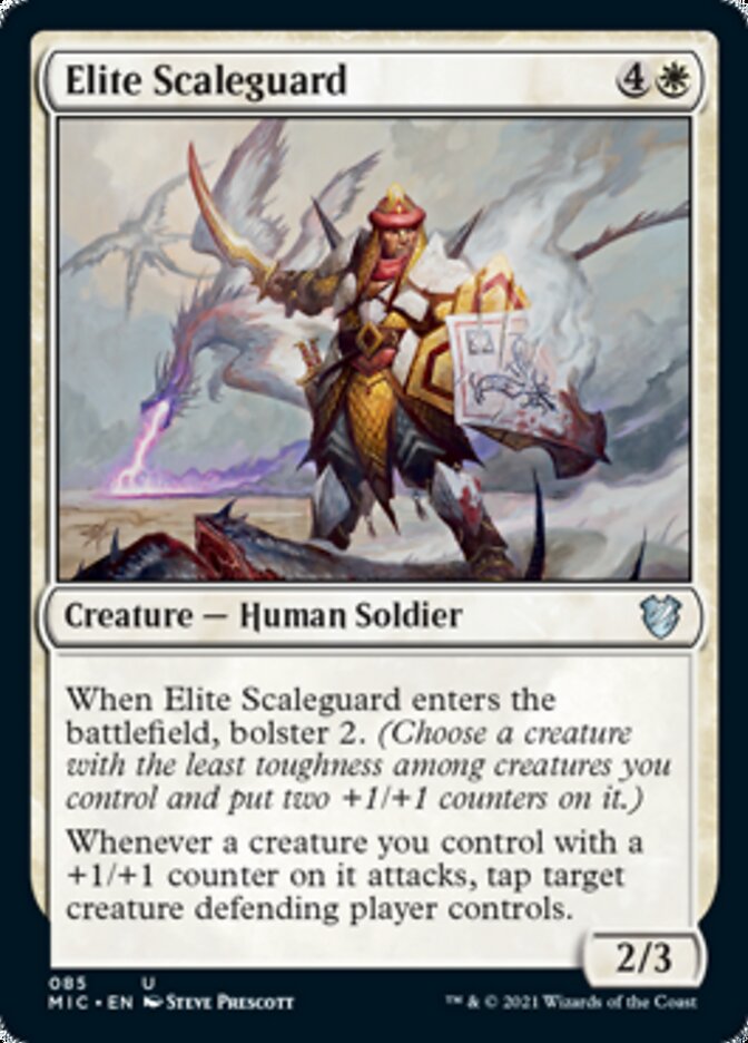Elite Scaleguard [Innistrad: Midnight Hunt Commander] | Good Games Modbury