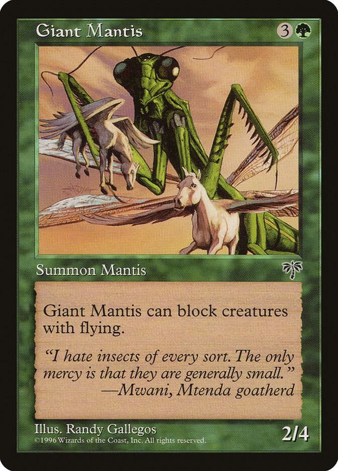 Giant Mantis 218/350 (Mirage)  | Good Games Modbury