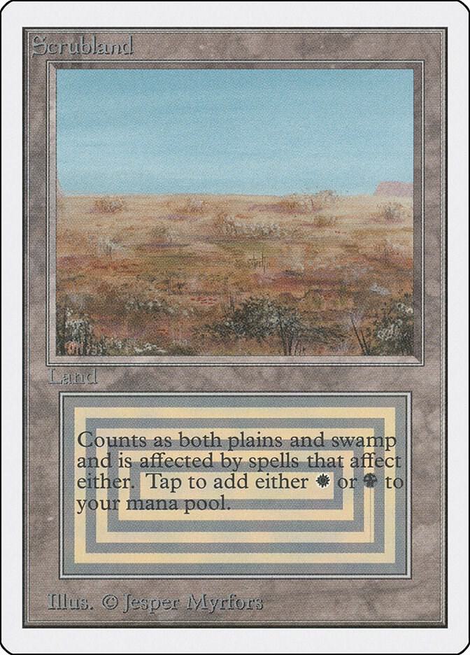 Scrubland 282/302 (Unlimited Edition)  | Good Games Modbury