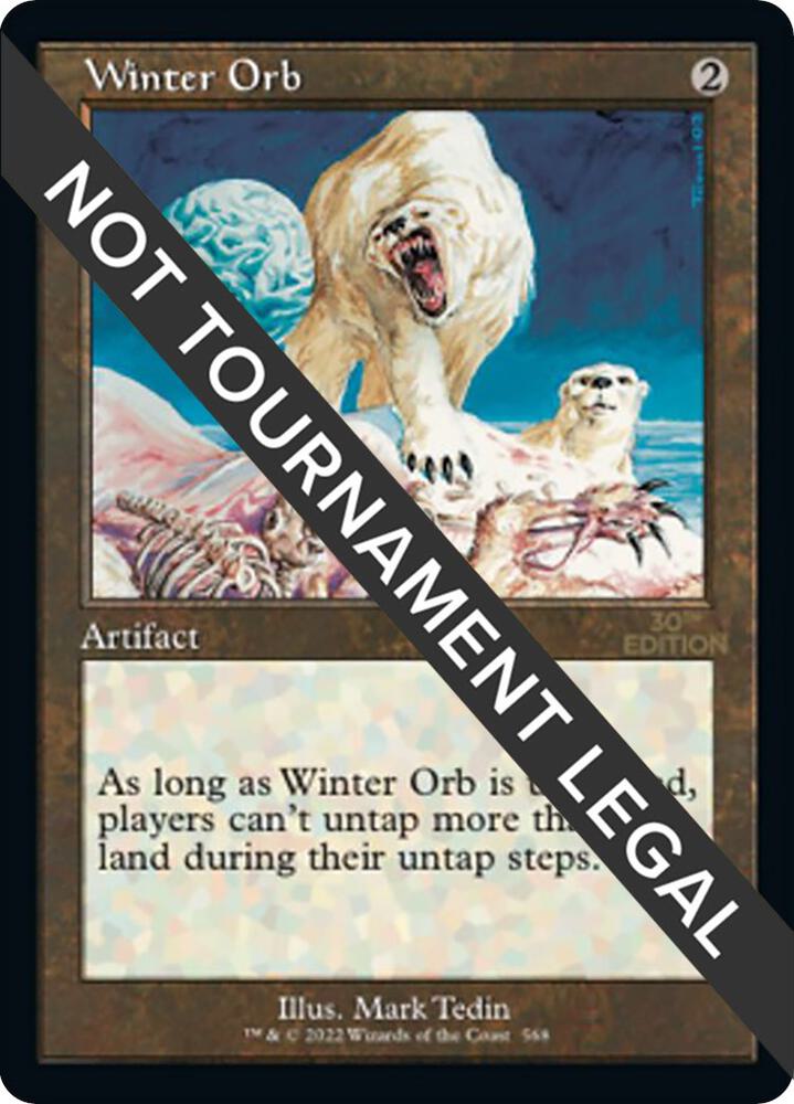 Winter Orb Retro Frame 568/594 (30th Anniversary Edition)  | Good Games Modbury