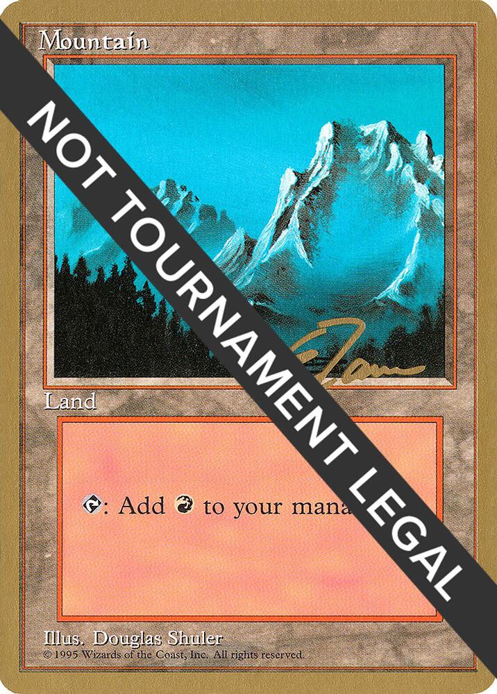 Mountain B 1996 Eric Tam 4ED et374/308 (World Championship Decks)  | Good Games Modbury