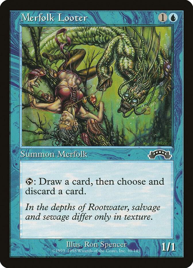 Merfolk Looter 39/143 (Exodus)  | Good Games Modbury