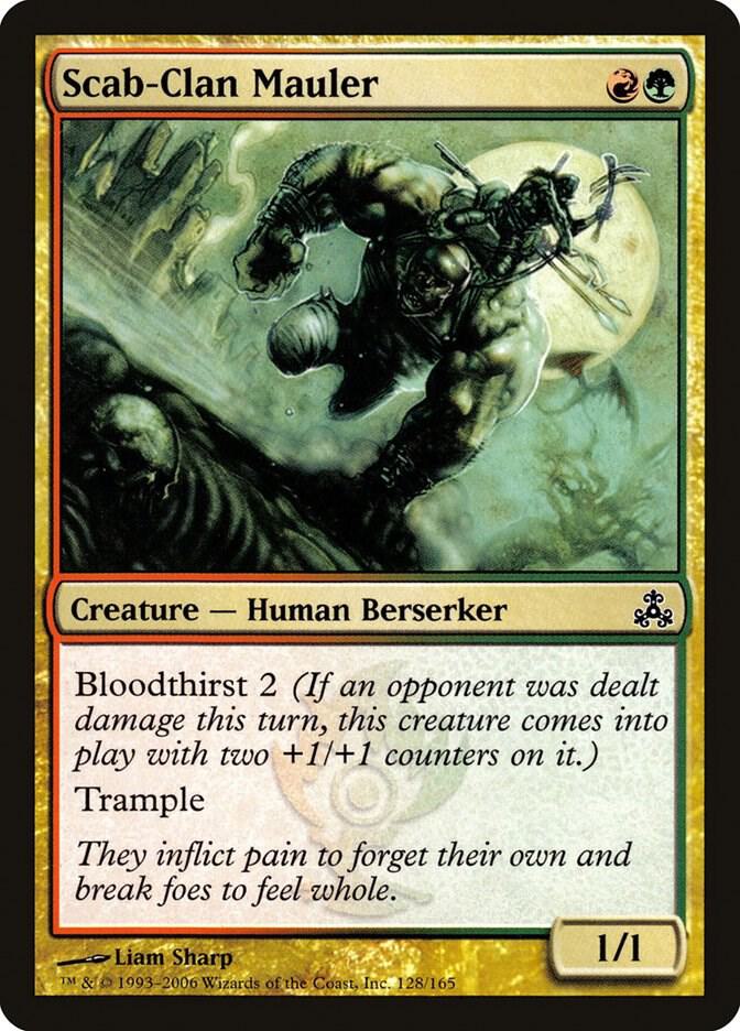 Scab-Clan Mauler 128/165 (Guildpact)  - Foil | Good Games Modbury