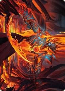 Free From Flesh Art Card 27 (Art Series: Phyrexia: All Will Be One)  | Good Games Modbury