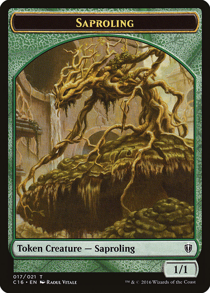 Saproling Token (017/021) [Commander 2016 Tokens] | Good Games Modbury