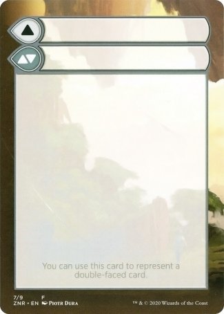 Helper Card (7/9) [Zendikar Rising Tokens] | Good Games Modbury
