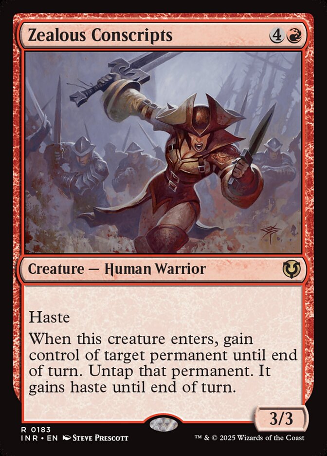 Zealous Conscripts 183/287 (Innistrad Remastered)  | Good Games Modbury