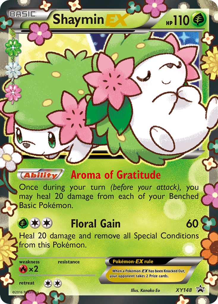 Shaymin EX (XY148) [XY: Black Star Promos] | Good Games Modbury