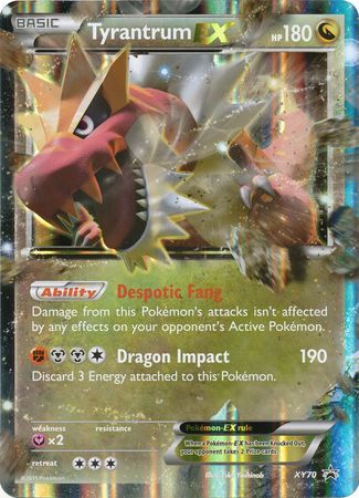 Tyrantrum EX (XY70) (Jumbo Card) [XY: Black Star Promos] | Good Games Modbury