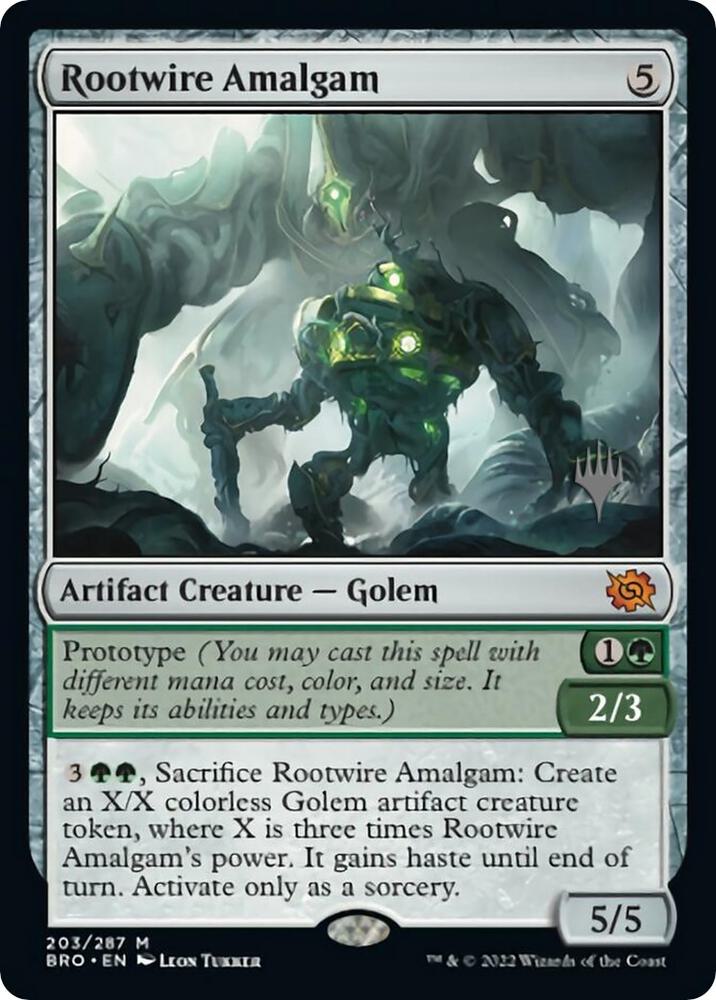 Rootwire Amalgam 203p/169 (Promo Pack: The Brothers' War)  - Foil | Good Games Modbury