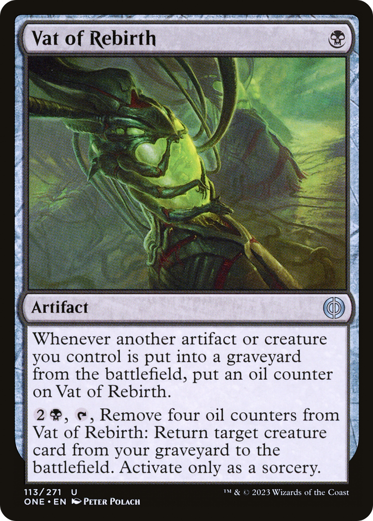 Vat of Rebirth [Phyrexia: All Will Be One] | Good Games Modbury