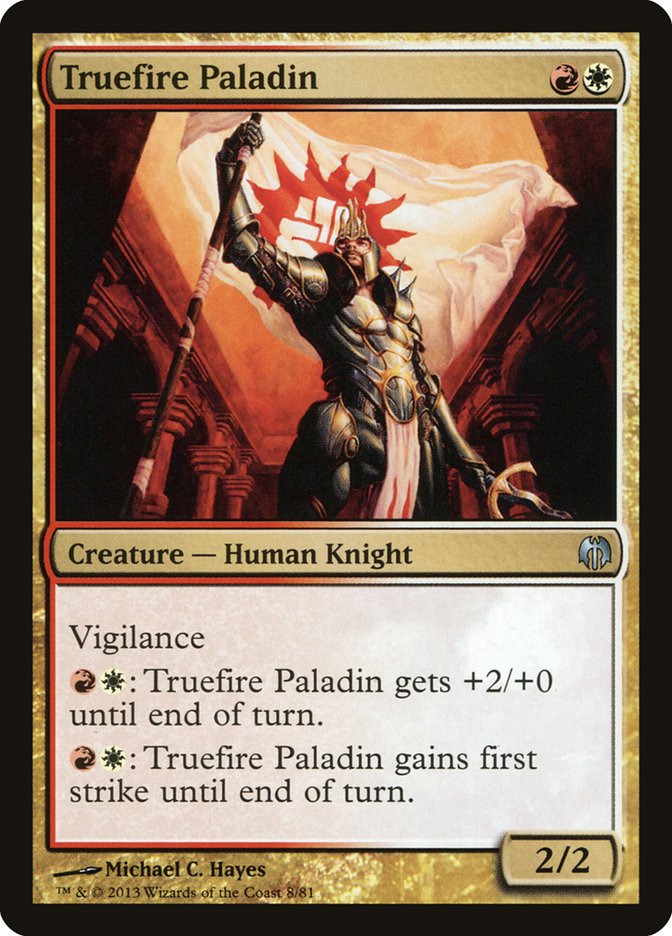 Truefire Paladin 8/81 (Duel Decks: Heroes vs. Monsters)  | Good Games Modbury