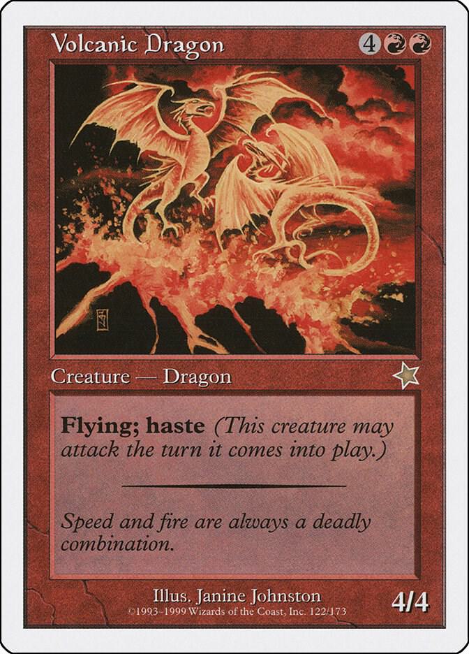 Volcanic Dragon 122/173 (Starter 1999)  | Good Games Modbury