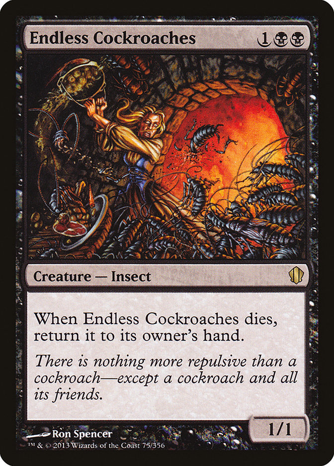 Endless Cockroaches 75/356 (Commander 2013)  | Good Games Modbury