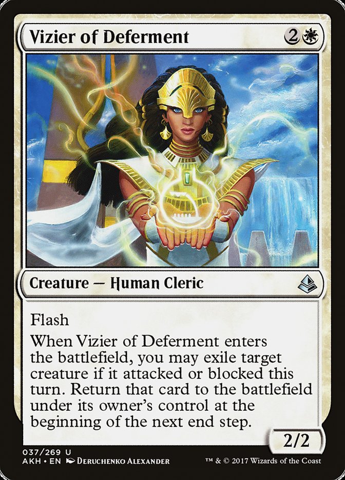 Vizier of Deferment [Amonkhet] | Good Games Modbury
