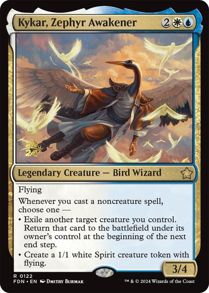 Kykar Zephyr Awakener 122s/101 (Prerelease Cards)  - Foil | Good Games Modbury