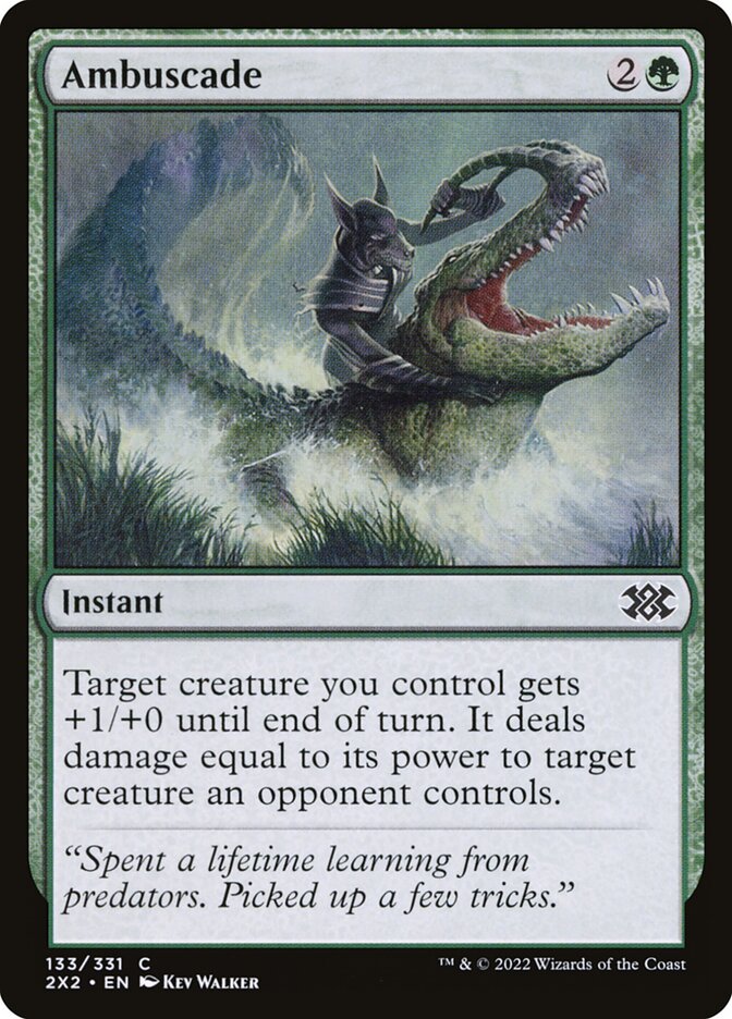 Ambuscade 133/331 (Double Masters 2022)  - Foil | Good Games Modbury