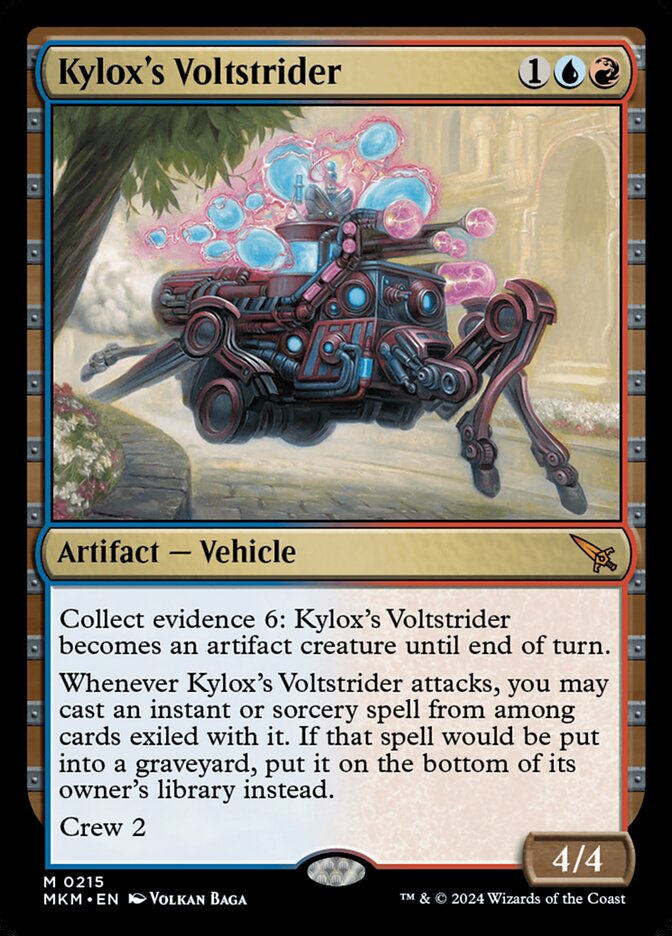 Kylox's Voltstrider 215/286 (Murders at Karlov Manor)  - Foil | Good Games Modbury