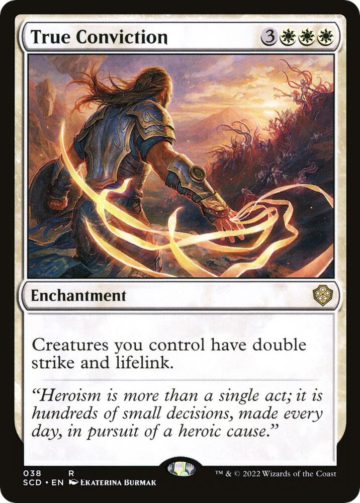 True Conviction 38/352 (Starter Commander Decks)  | Good Games Modbury