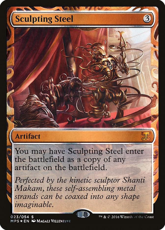 Sculpting Steel 23/54 (Masterpiece Series: Kaladesh Inventions)  - Foil | Good Games Modbury
