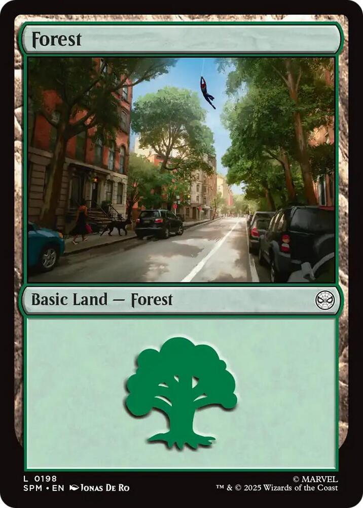Forest 198/198 (Marvel's Spider-Man)  - Foil | Good Games Modbury